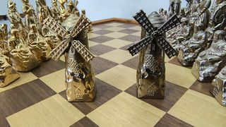 Scacchi Don Chisciotte oro- set completo