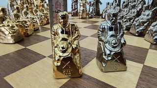 Scacchi Don Chisciotte oro- set completo