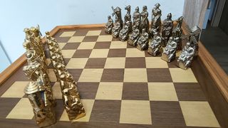 Scacchi Don Chisciotte oro- set completo