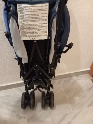 Carrito paseo bebé plegable