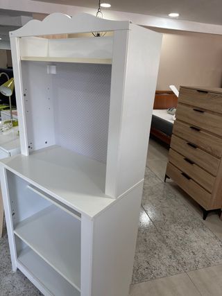 Mueble blanco infantil - Estanteria