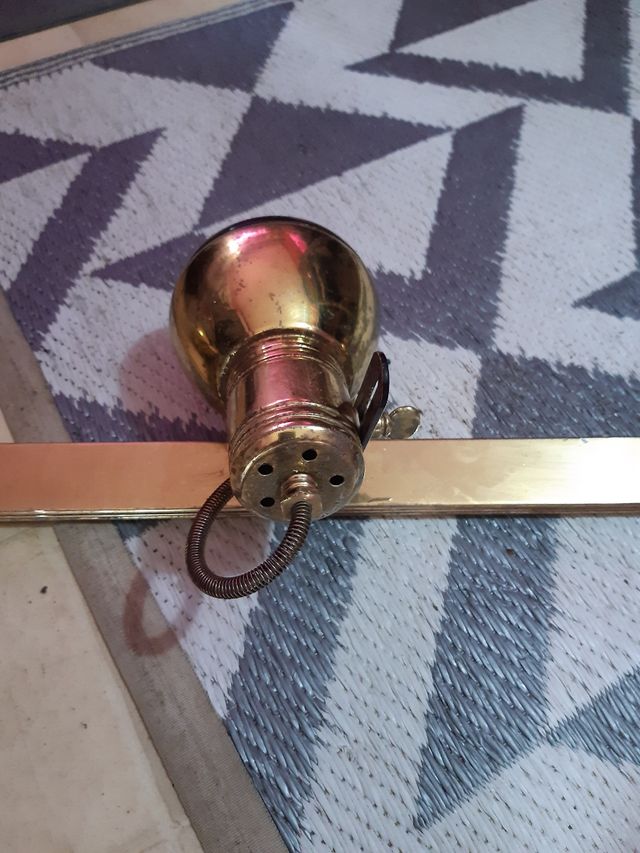 Tira luces 3 focos bronce REBAJADO