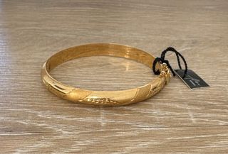 Pulsera oro - media caña