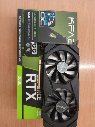 Tarjeta gráfica RTX 2060 6GB KFA2