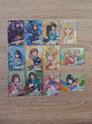 12 cartas Idolmaster especiales