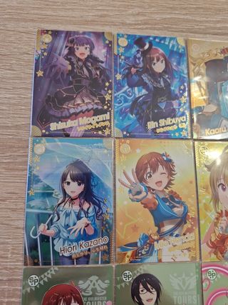 12 cartas Idolmaster especiales