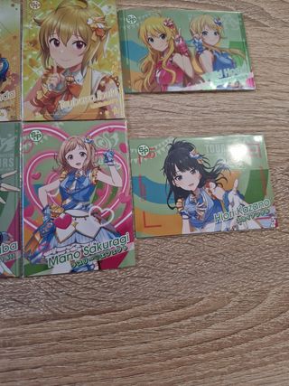 12 cartas Idolmaster especiales