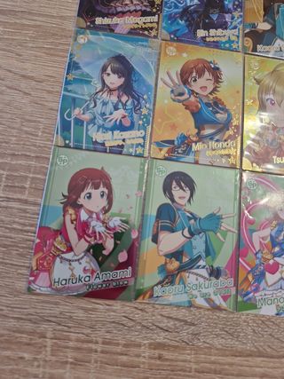 12 cartas Idolmaster especiales