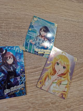 12 cartas Idolmaster especiales