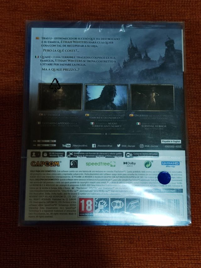 Resident Evil 8 Village PS5 - Nuevo lenticular