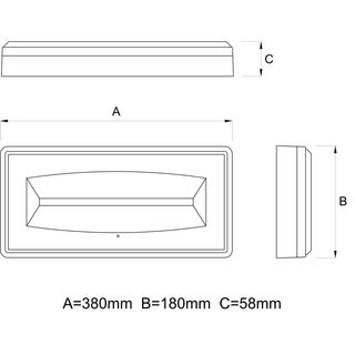 Cristal Evo Linergy CE1309 - Lampada Emergenza 560