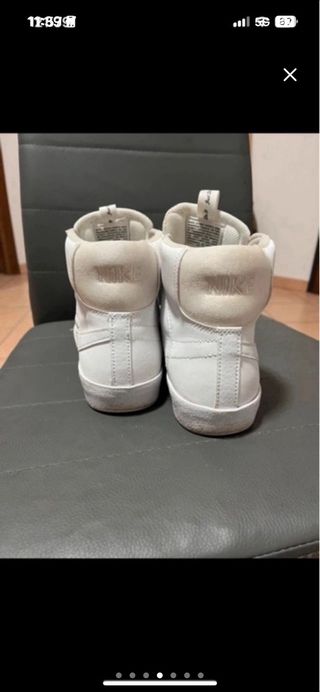 Nike Blazer Mid Vintage - Bianche