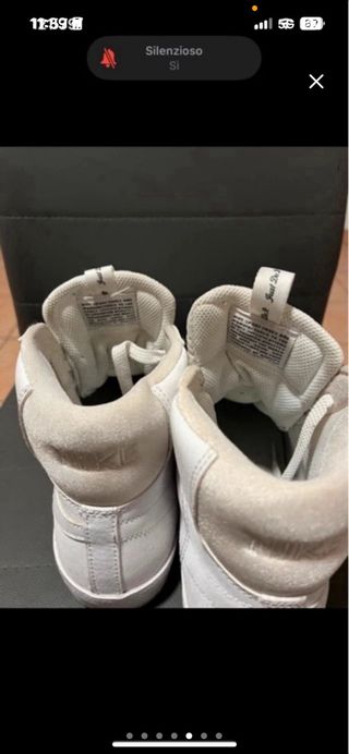 Nike Blazer Mid Vintage - Bianche