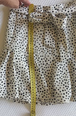 Mini falda pantalón Stradivarius M - lunares