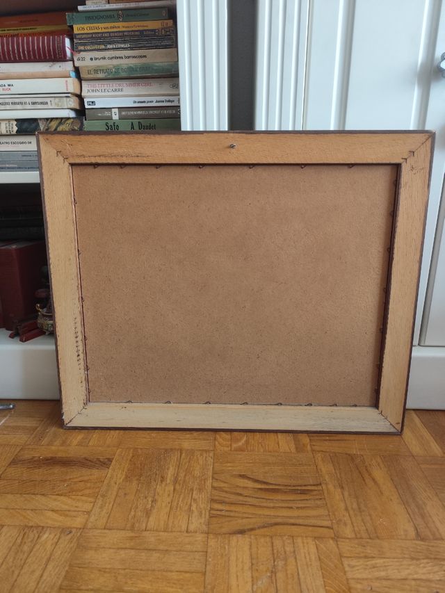 Cuadro Ángeles enmarcado