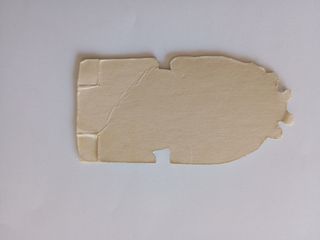 Cromo troquelado Mazinger Z .N ° 58 Jinrai S-1