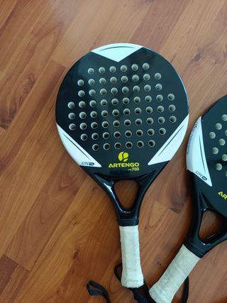 3 Palas pádel Artengo PR 700 y PR 110