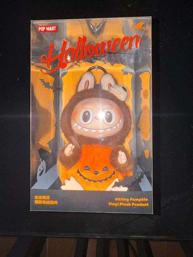 Labubu Halloween Originl - Colgante de felpa - Sin