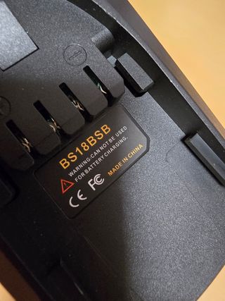 Adaptador batería BS18BSB
