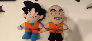 Peluches Goku & Krillin Dragon Ball Z