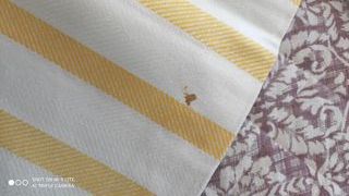 Tovaglia righe gialle cotone 6 posti