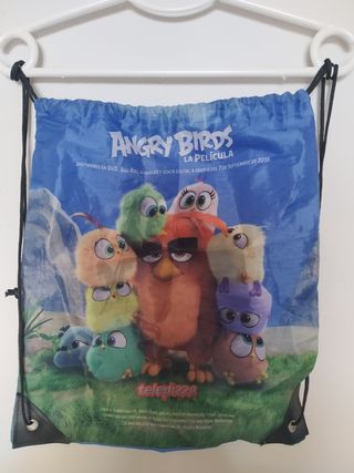 Mochila Saco Angry Birds - Edición Promocional 