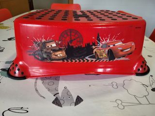 Scalino per bambini Cars - Rosso