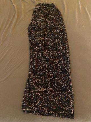 Pantaloni Coin fantasia in maglina leggera foderat