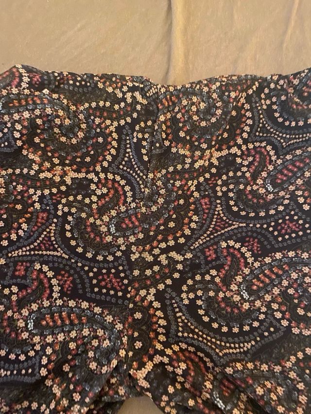 Pantaloni Coin fantasia in maglina leggera foderat