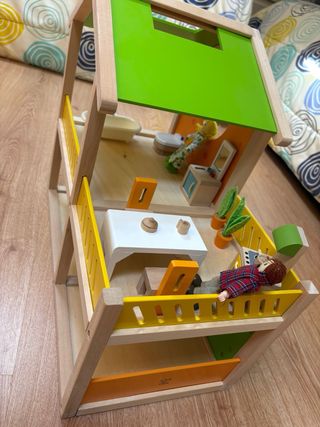 Casa Muñecas Madera - Juguete Infantil