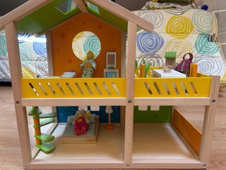 Casa Muñecas Madera - Juguete Infantil