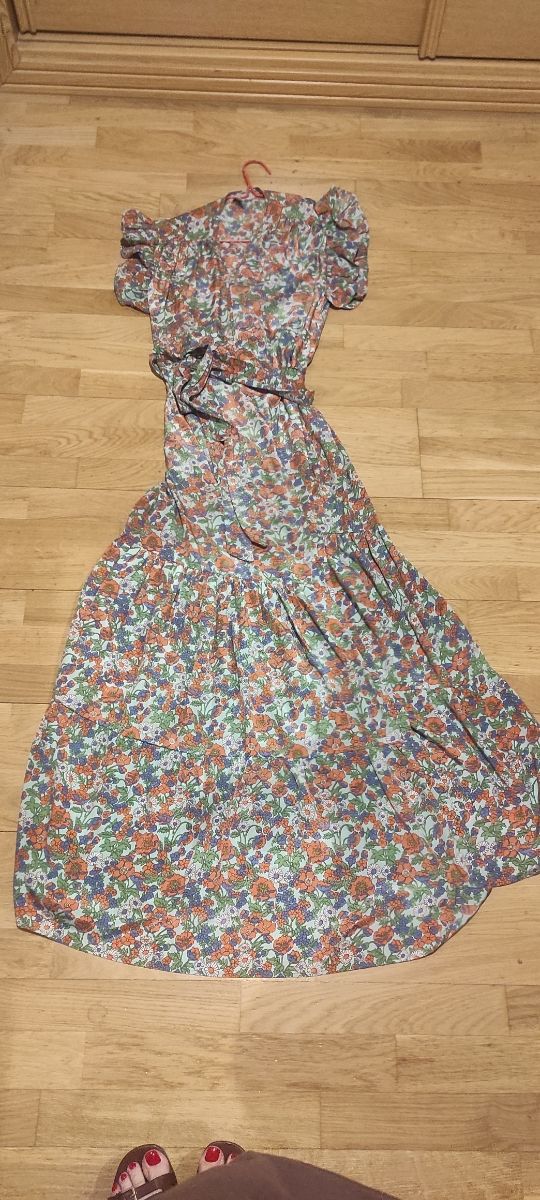 Vestido floral vintage