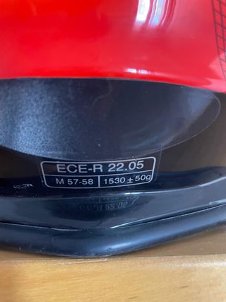 Casco moto Just1 J34 Dual negro/rojo