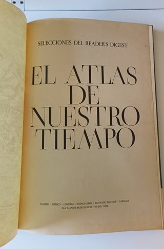 El Atlas de nuestro tiempo