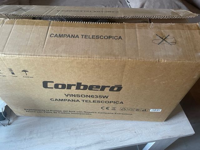 Campana extractora corberó