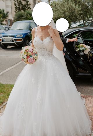 Vestido de novia blanco