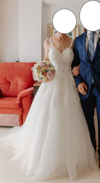 Vestido de novia blanco
