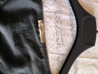 Abito grigio blu cotone seta tg.M