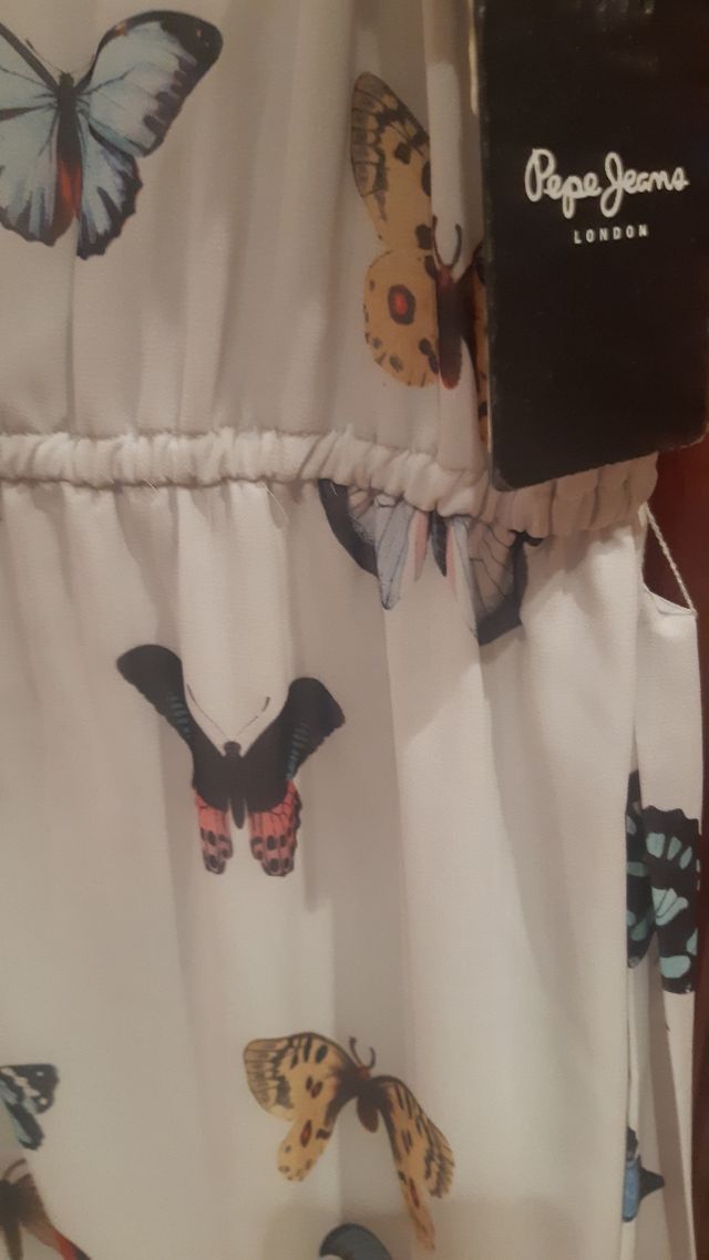 Vestido Pepe Jeans London blanco