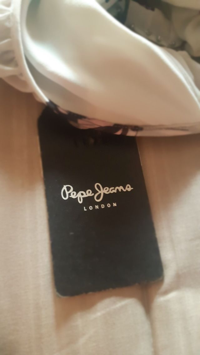 Vestido Pepe Jeans London blanco
