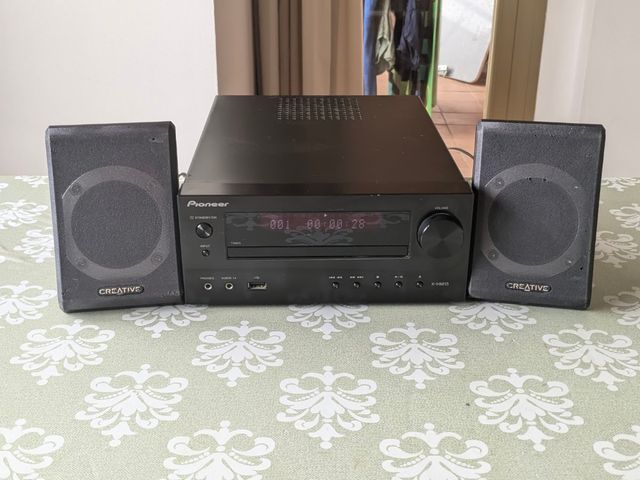 Minicadena Pioneer X-HM15BT-K negra