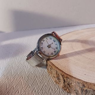 Reloj pulsera unisex plata