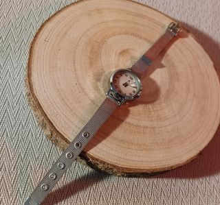 Reloj pulsera unisex plata