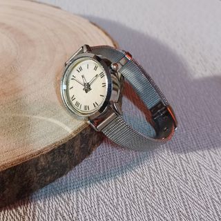 Reloj pulsera unisex plata