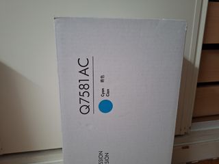 Cartucho HP LaserJet Q7581AC Cian