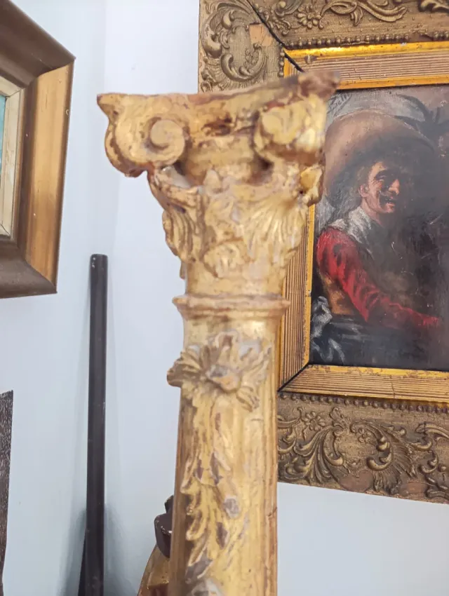 Quadro su tavola del XIX secolo di Benito Belli