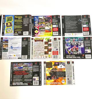 8 Cover PS1 (PlayStation 1) Originali