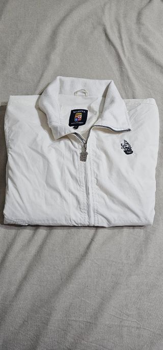 Giacca Marina Militare Bianca Tg. L - Vintage