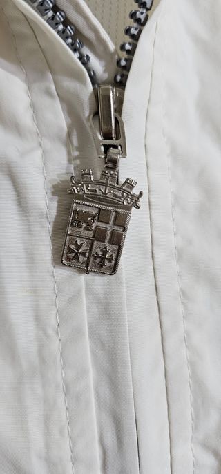 Giacca Marina Militare Bianca Tg. L - Vintage