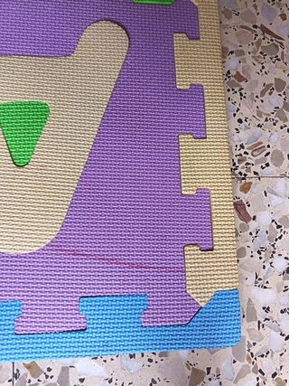 Alfombra puzzle ABC 36 piezas